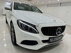Mercedes Benz C180 Avantgarde R17 LED 2016 White
